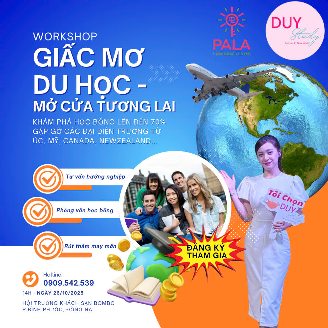 Hình ảnh workshop du học
